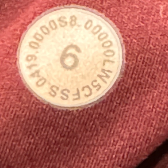 LULULEMON Fast and Free High-Rise Tight 28" *Non-Reflective Brushed Nulux Garnet - Picture 12 of 12